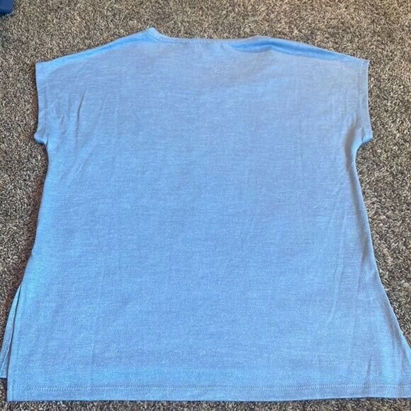 Orvis Woman’s Short Sleeve Tunic Knit Top Size S/P New - Picture 5 of 6